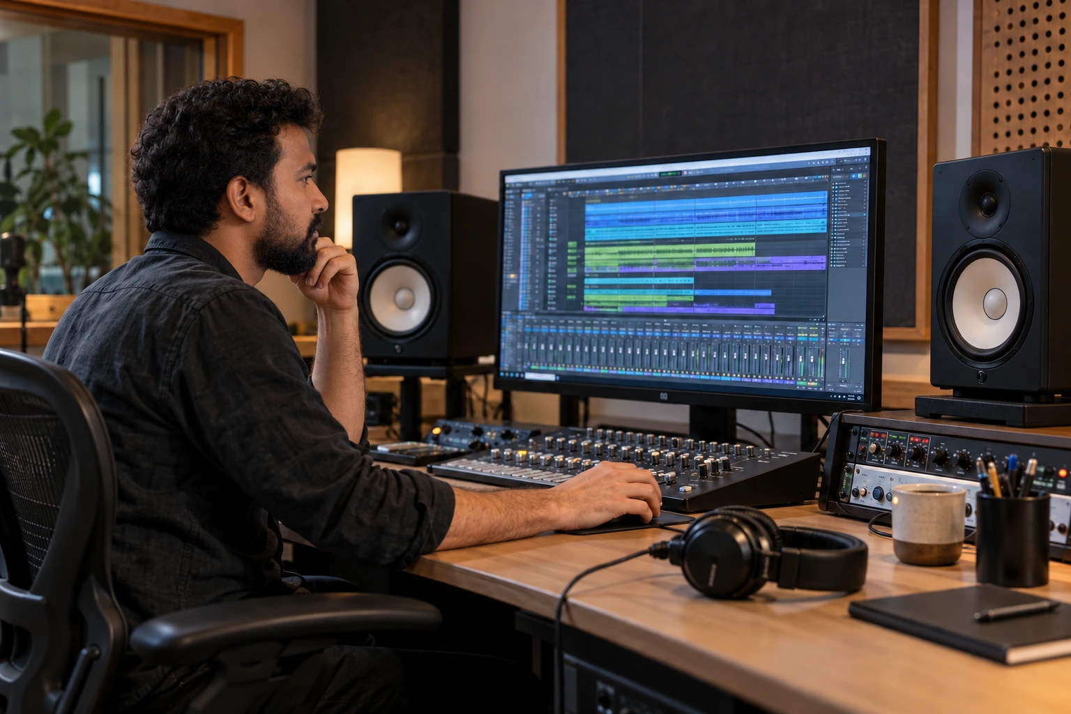 Song Mixing & Mastering by Vinit Deep — service illustration