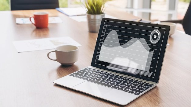 Web design conversion rate optimization showing analytics dashboard